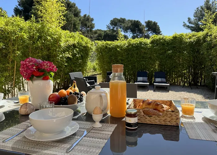 L'auguiere Est, Maisonnette Sans Vis-a-vis Et Au Calme Avec Vue Sur Les Vignes * 耶尔