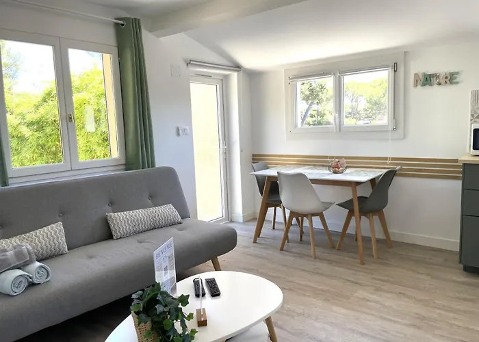 Villa L'auguiere Est, Maisonnette Sans Vis-a-vis Et Au Calme Avec Vue Sur Les Vignes Hyères